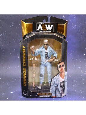 AEW Unrivaled Series 3 Orange Cassidy Action Figure Jazwares NIB a